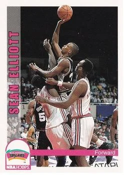 1992-93 Hoops Sean Elliott #207 card image