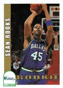 1992-93 Hoops Sean Rooks ROO #373 card image