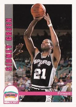 1992-93 Hoops Sidney Green #208 card image