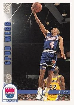 1992-93 Hoops Spud Webb #203 card image