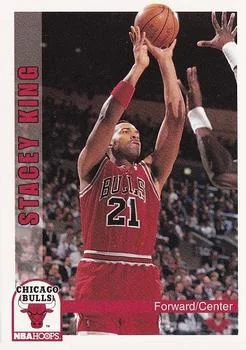 1992-93 Hoops Stacey King #31 card image