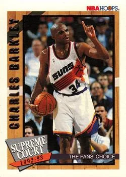 1992-93 Hoops Charles Barkley [Supreme Court] Supreme Court #SC7 card image