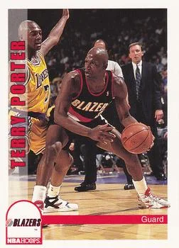 1992-93 Hoops Terry Porter #193 card image