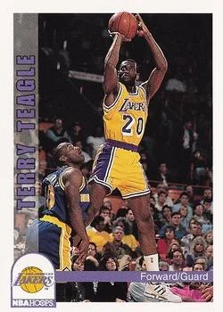 1992-93 Hoops Terry Teagle #113 card image