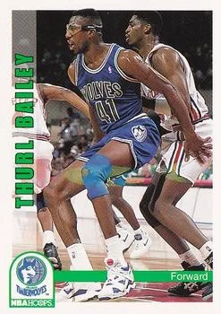 1992-93 Hoops Thurl Bailey #134 card image