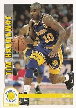 1992-93 Hoops Tim Hardaway #74 card image