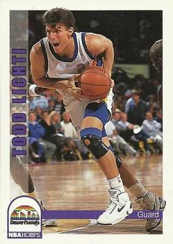 1992-93 Hoops Todd Lichti #58 card image