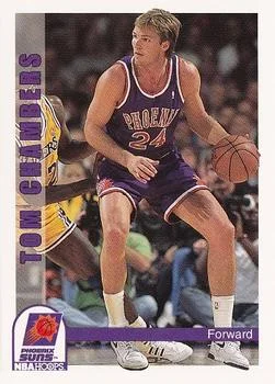 1992-93 Hoops Tom Chambers #179 card image