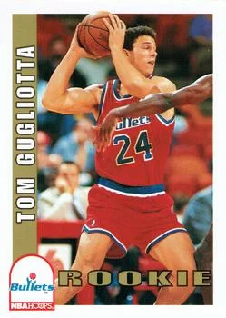 1992-93 Hoops Tom Gugliotta ROO #476 card image