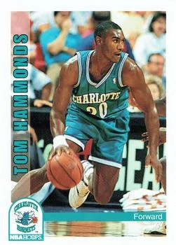 1992-93 Hoops Tom Hammonds #359 card image