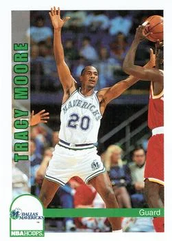 1992-93 Hoops Tracy Moore #372 card image