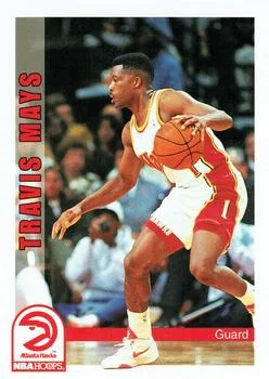 1992-93 Hoops Travis Mays #353 card image