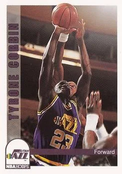 1992-93 Hoops Tyrone Corbin #223 card image