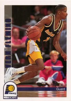 1992-93 Hoops Vern Fleming #90 card image