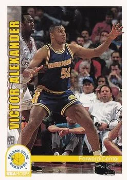 1992-93 Hoops Victor Alexander #71 card image