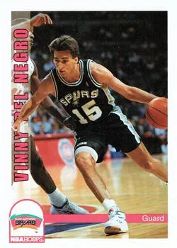 1992-93 Hoops Vinny Del Negro #466 card image