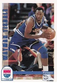 1992-93 Hoops Wayman Tisdale #202 card image