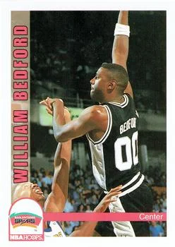 1992-93 Hoops William Bedford #464 card image