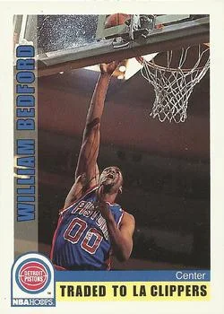 1992-93 Hoops William Bedford #63 card image