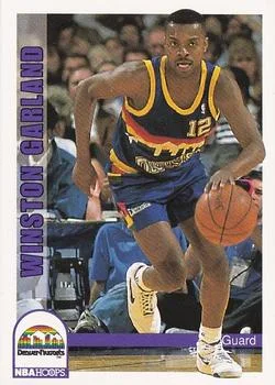1992-93 Hoops Winston Garland #55 card image