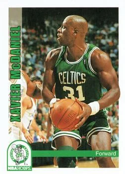1992-93 Hoops Xavier McDaniel #357 card image