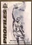 1992-93 Icon Sports Barcelona Commemorative Michael Jordan #18 card image