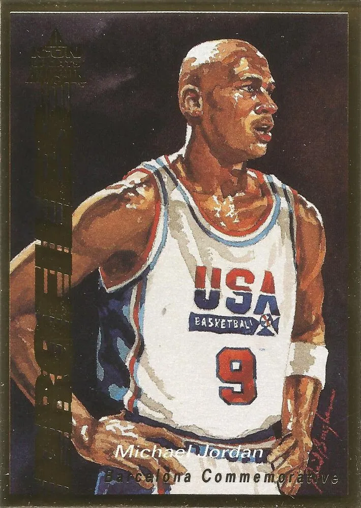 1992-93 Icon Sports Barcelona Commemorative Michael Jordan Bonus #B5 card image