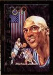 1992-93 Icon Sports Barcelona Commemorative Michael Jordan Gold #SP1 card image
