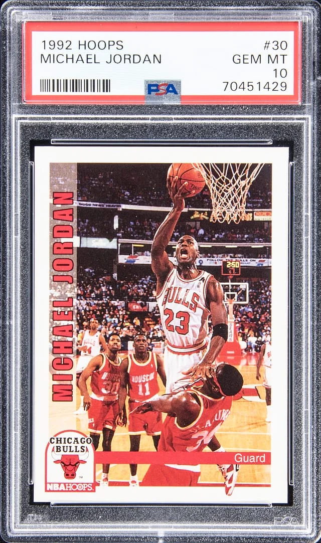 1992-93 NBA Hoops Michael Jordan #30 card image