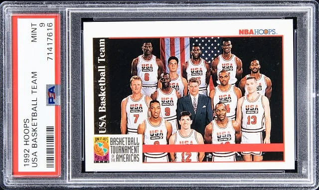 1992-93 NBA Hoops USA Basketball Team #no-number card image