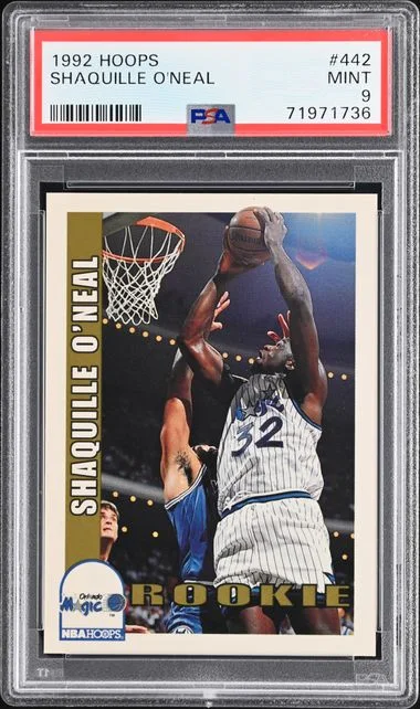 1992-93 Panini Hoops Shaquille O'Neal #442 card image