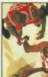 1992-93 Panini Stickers Michael Jordan #17 card image