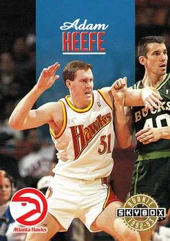 1992-93 SkyBox Adam Keefe ROO #328 card image