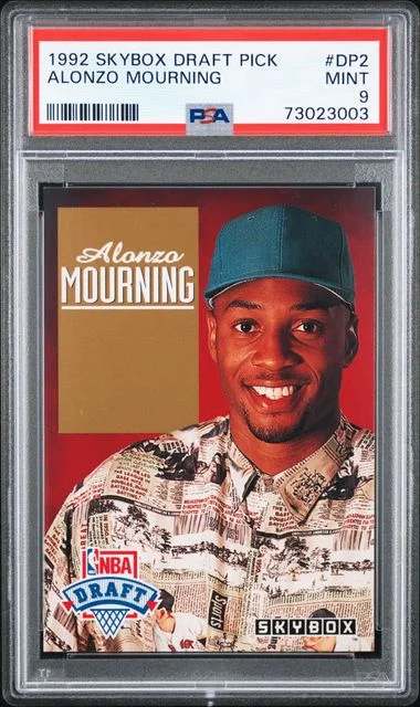 1992-93 SkyBox Alonzo Mourning Draft Pick #DP2 card image