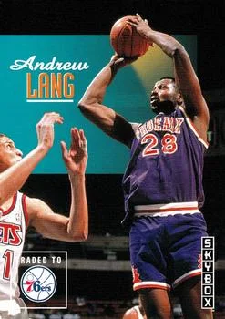 1992-93 SkyBox Andrew Lang #193 card image