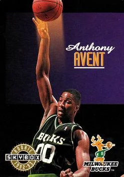 1992-93 SkyBox Anthony Avent #368 card image