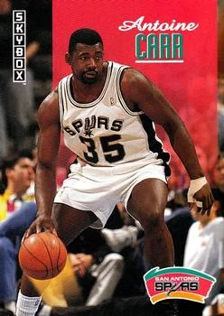 1992-93 SkyBox Antoine Carr #219 card image