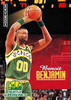 1992-93 SkyBox Benoit Benjamin #228 card image