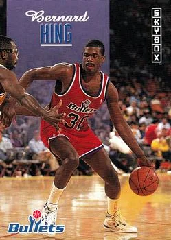 1992-93 SkyBox Bernard King #252 card image