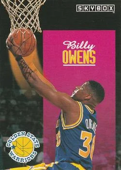 1992-93 SkyBox Billy Owens #84 card image