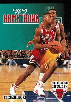 1992-93 SkyBox B.J. Armstrong #28 card image