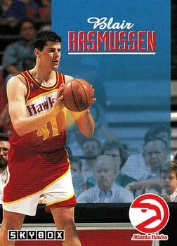 1992-93 SkyBox Blair Rasmussen #6 card image