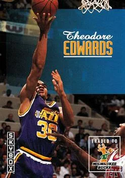 1992-93 SkyBox Blue Edwards #240 card image