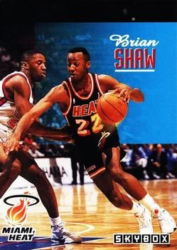 1992-93 SkyBox Brian Shaw #130 card image