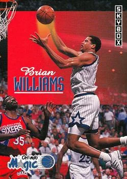 1992-93 SkyBox Brian Williams #177 card image