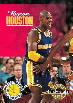 1992-93 SkyBox Byron Houston ROO #341 card image