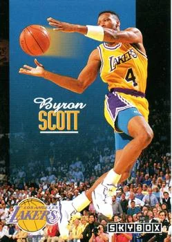 1992-93 SkyBox Byron Scott #118 card image