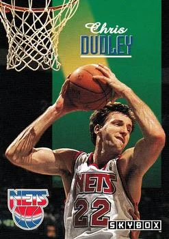 1992-93 SkyBox Chris Dudley #155 card image