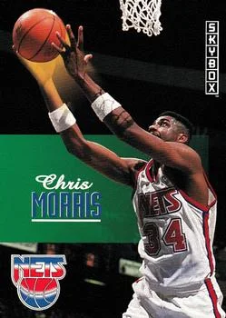 1992-93 SkyBox Chris Morris #158 card image