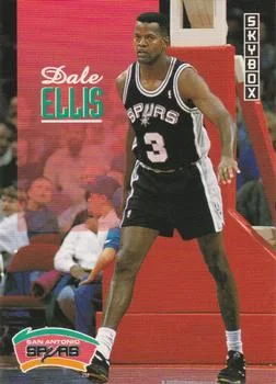 1992-93 SkyBox Dale Ellis #398 card image